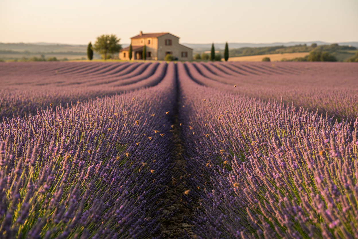 Lavender Fields Classic Glycerin Soap
