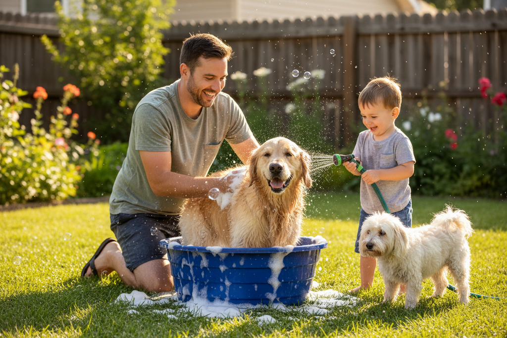 Oatmeal & Lavender All Natural Doggie Shampoo