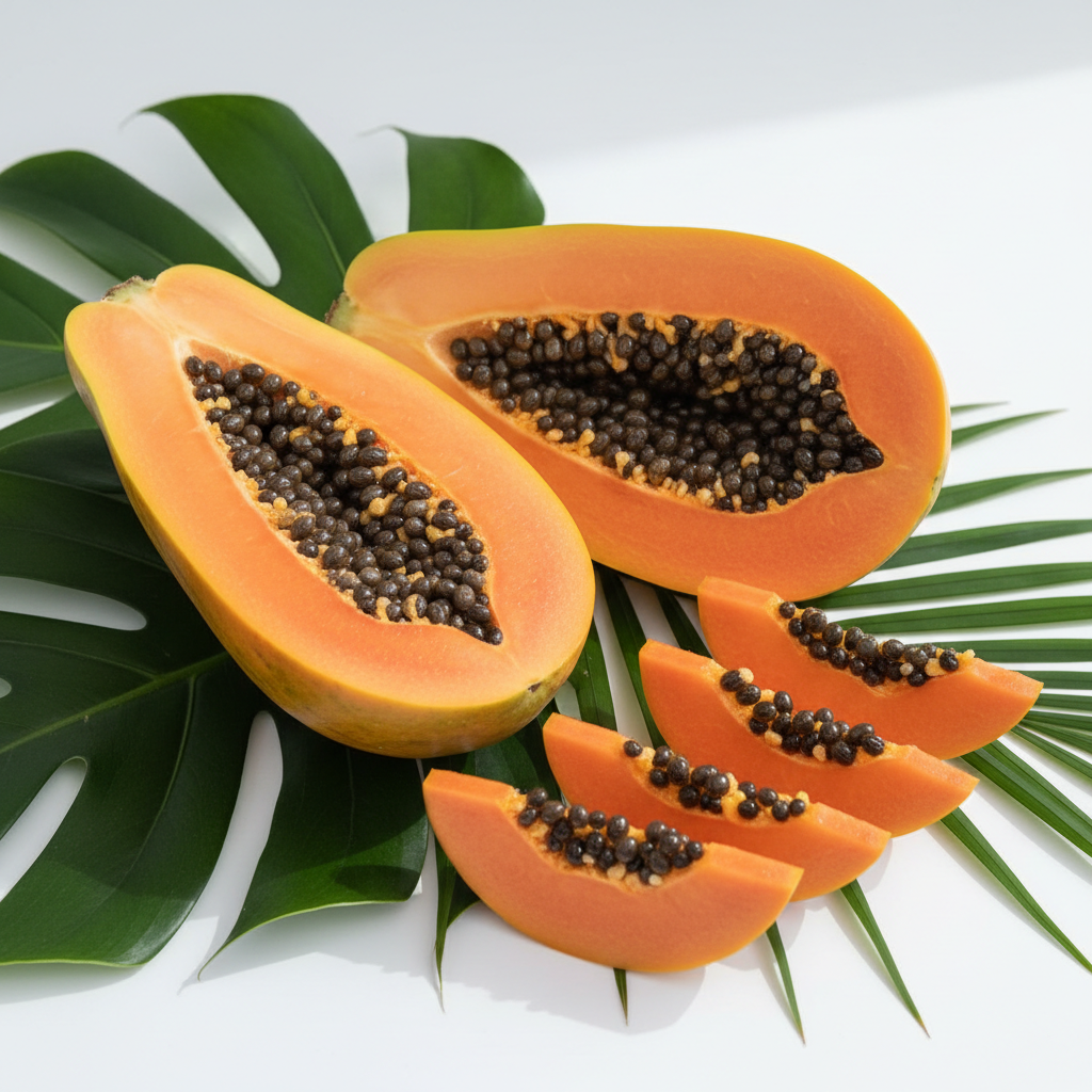 Pure Papaya Oil Nutrient & Antioxidant-rich Facial Cleansing Soap Bar