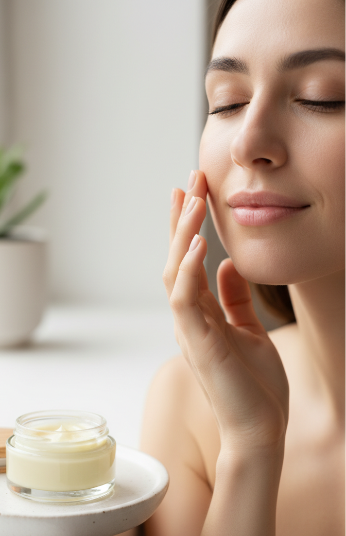 Shea Butter + Red Raspberry Natural & Nourishing Facial Moisturizer
