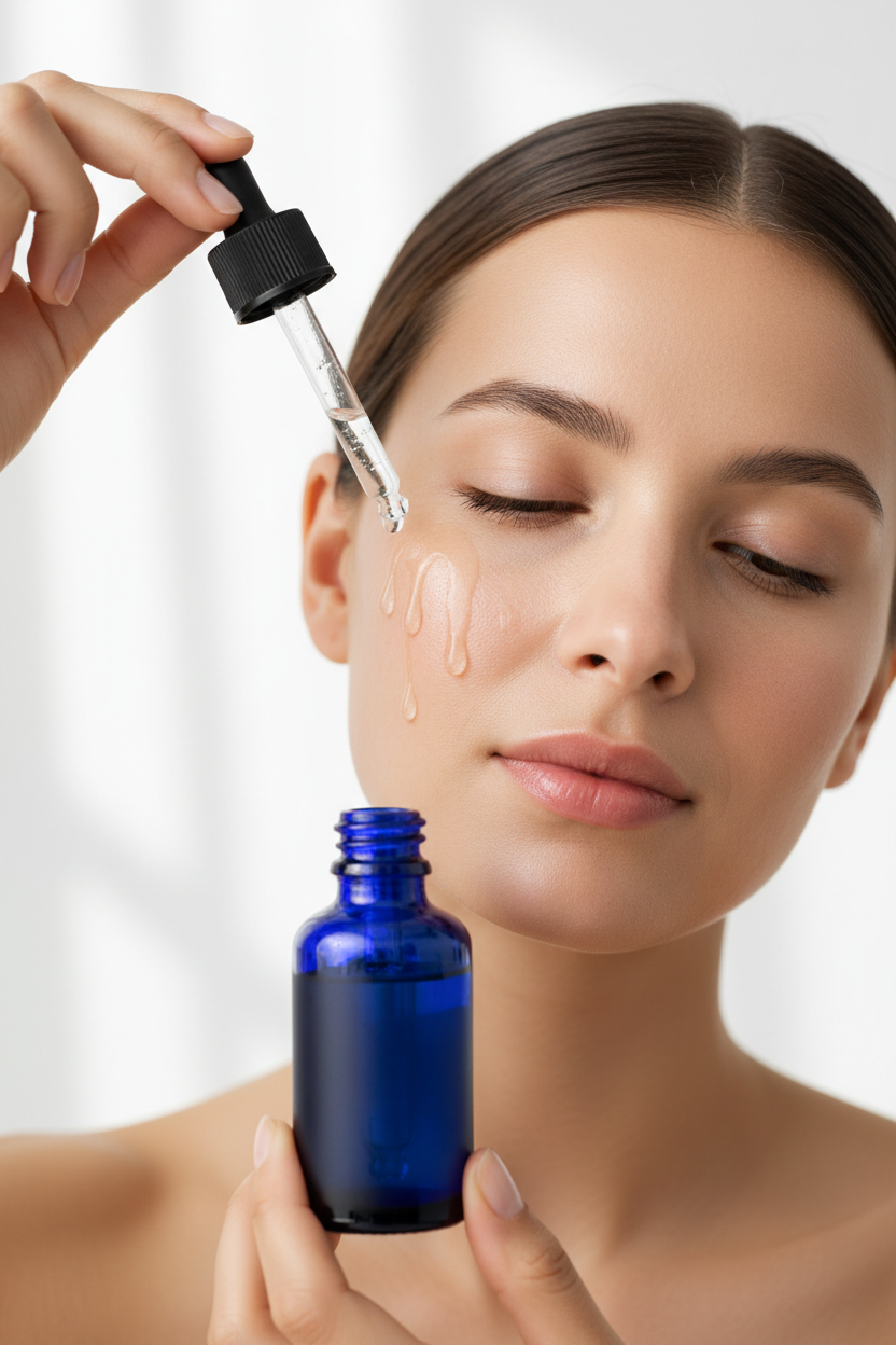 100% All Natural Pure Blueberry Oil Face + Skin Serum