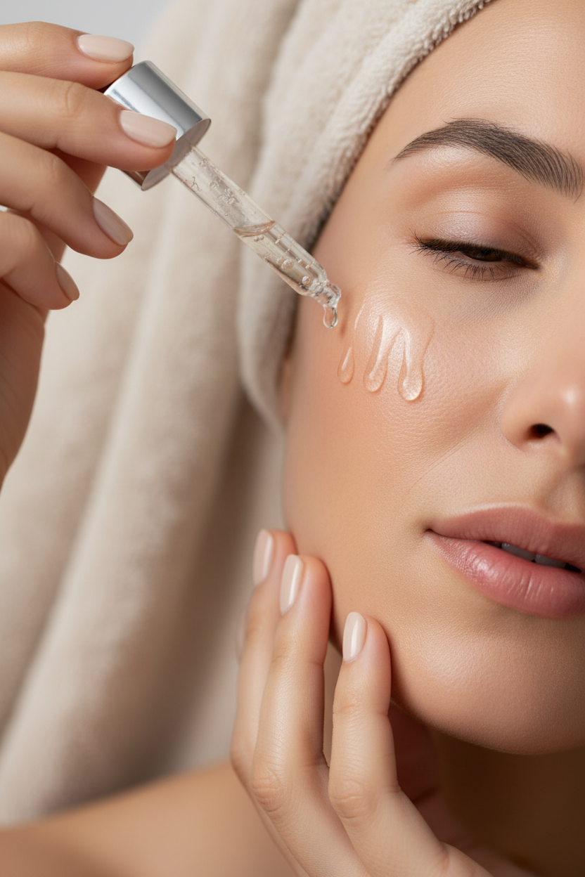 Sweet Almond & Rose Luxury Skin Serum For Face & Body