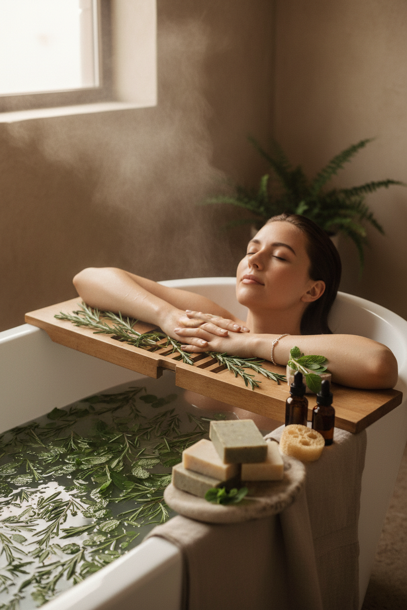 Rosemary Mint Luxury Hair + Body Wash