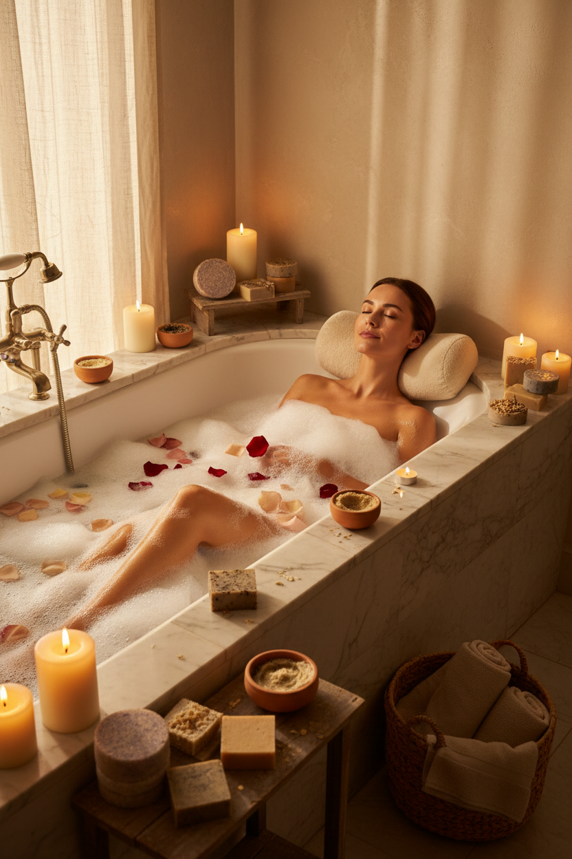 Honey Oat Buttermilk & Lavender Goat’s Milk Bath